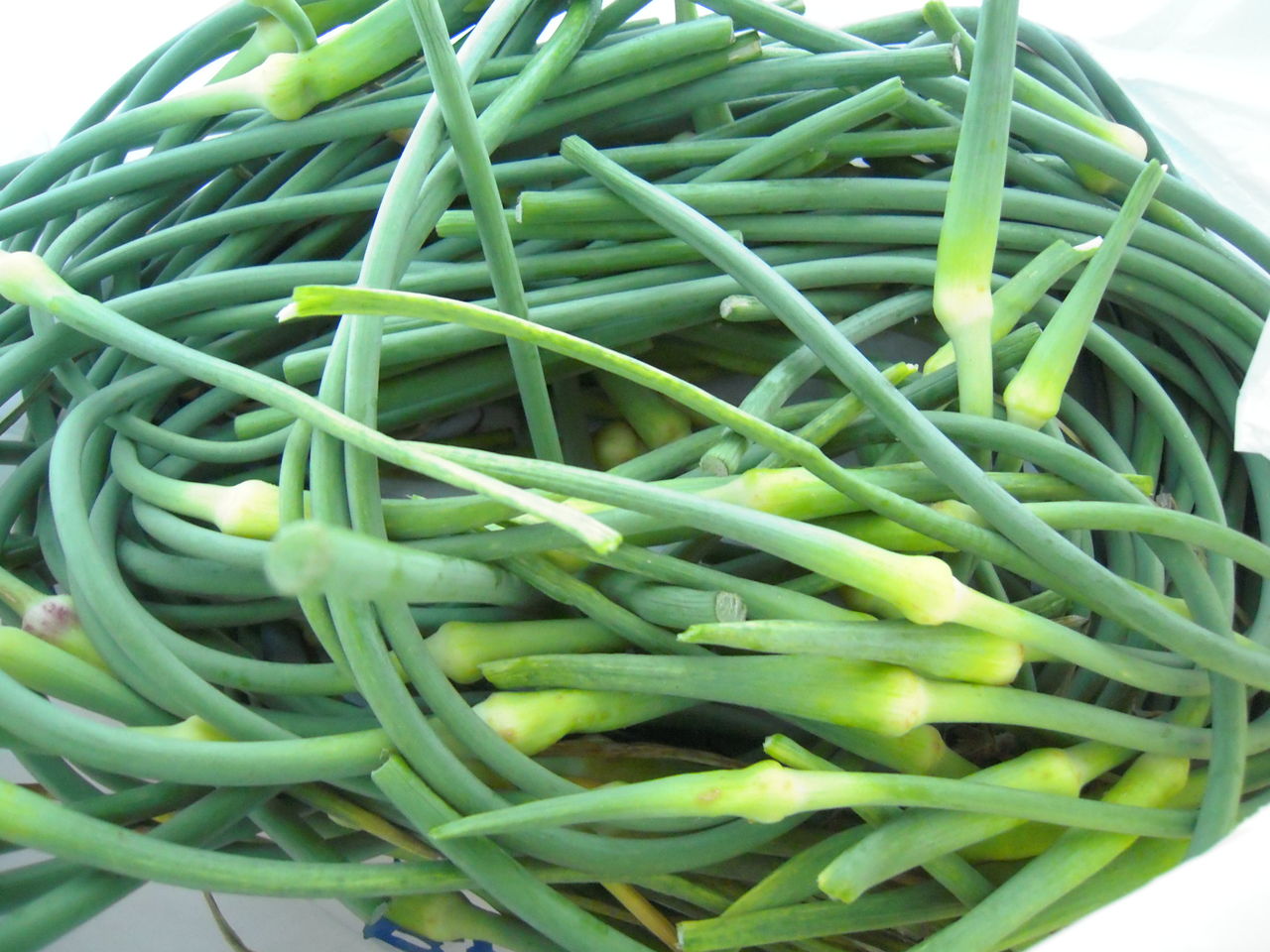 ニンニクの芽の下処理方法は そもそもどこまで食べられるの